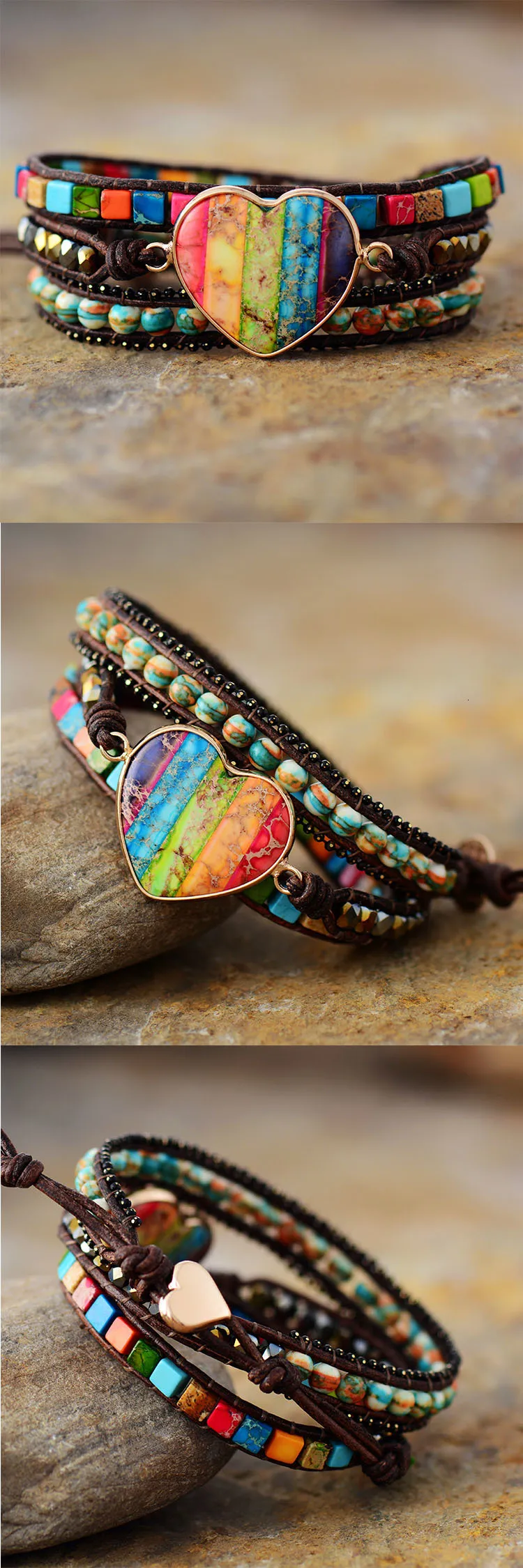 Charm Armbänner Cool Schwaarz Grouss Häerz Zentrum Steen Chakra Spirituellt Armband Lieder Wrap Armband Meedercher Energie Angscht Bijouen 23_voghion.com