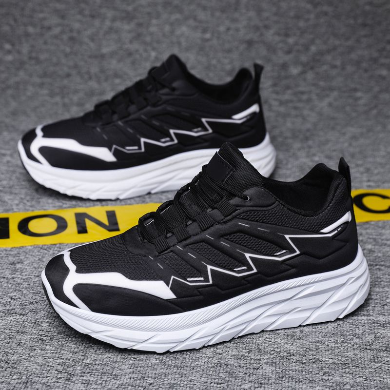Frühling Neue 2024 Outdoor Bergsteigen Herren Freizeit Sport Leichte Laufschuhe Atmungsaktiv Dicke Sohle Papa Schuhe_voghion.com