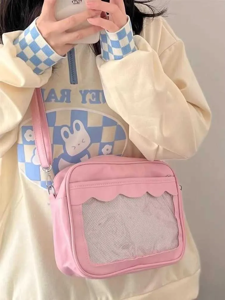 Ita bag borsa a tracolla donna con tasca trasparente a vista_voghion.com