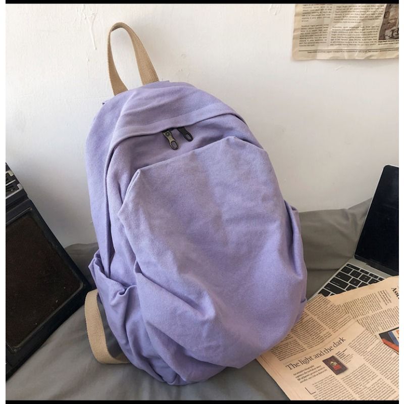 Zaino da scuola per studenti universitari, stile coreano, con colori alla moda, per donne e appuntamenti_voghion.com