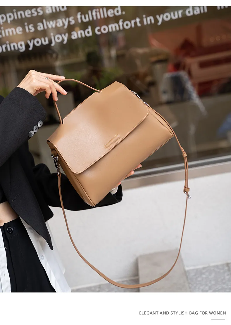 Neue echte Lederschulter 2023 Hohe Qualität Casual Totes Damen Menger Bag Handtaschen Frauen Taschen Designer 67DL #_voghion.com