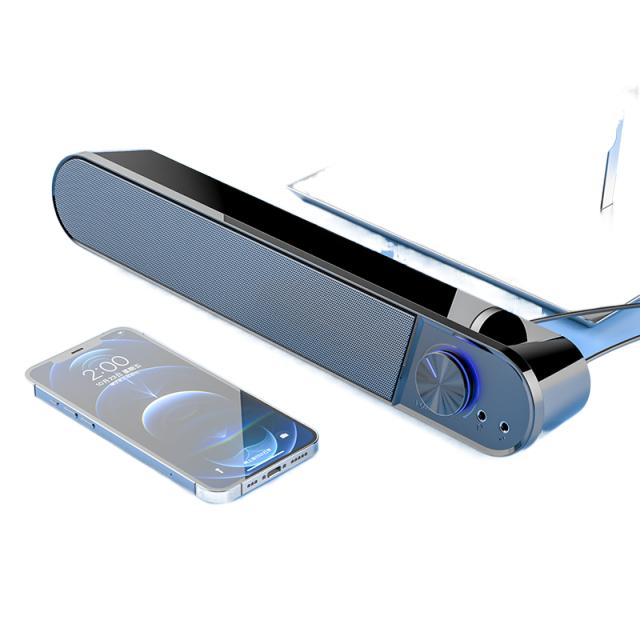 Computer Sound Bar Wired Bluetooth 4D Bass Surround SoundBar Home Theater Subwoofer  Computer Speakers With Mic Earphones jack_voghion.com