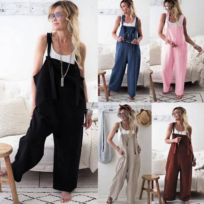 Maternity Bottoms Loose Strap Pant Clothes Suspenders Trousers Pregnant Women Overalls Jumpsuits Pregnancy Rompers_voghion.com