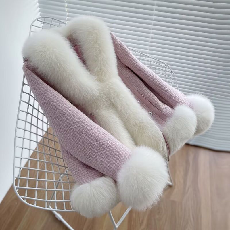 Frauen Kleidung temperament heißer mädchen winter tragen neue fuchs pelz kurze weibliche dame mantel_voghion.com