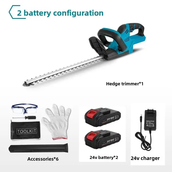 Taille-haie électrique compatible avec système double batterie makita_voghion.com