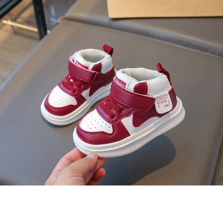 Kids Basketball For Children High Top Trainers Boys And Girls Littlesprouts Sport Running Sneakers Enfant Toddler Baby_voghion.com
