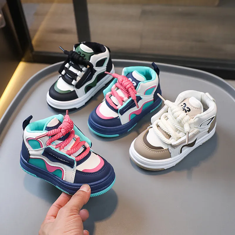 Designer Boys Girls Sport Kids Trainers For Cutefeet Toddler Children Comfortable Walking Shoes Size 21 - 32_voghion.com