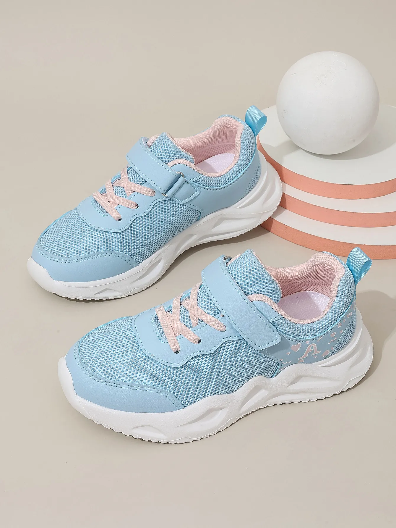 New Fashion Classic Girls Running Pink Kids Sneakers for Toddler Breathable Mesh Tennis Children School Sport Shoes 26 -_desvips.com