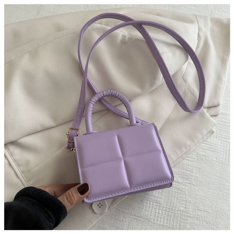 Borsa a mano quadrata piccola da donna design di nicchia_voghion.com