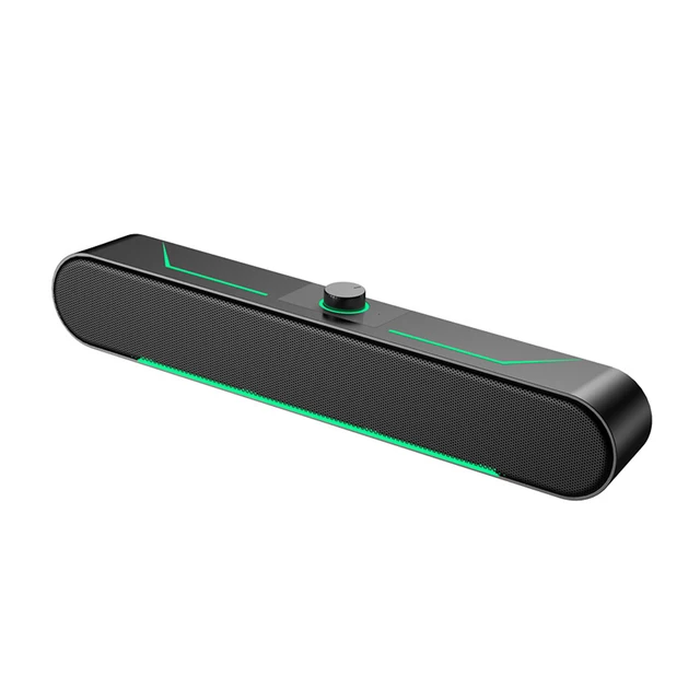 A39 Computer Surround Soundbar Speaker Wired Loudspeaker Stereo Subwoofer Sound bar for Laptop PC Gamer_voghion.com