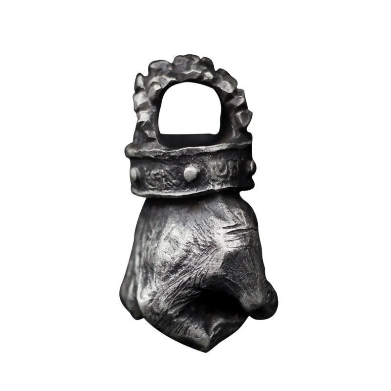 Colliers pendentifs Articles Hommes Sports Vintage Noir Puissance Boxe Poing Chaîne En Acier Inoxydable Bijoux Accessoires_voghion.com