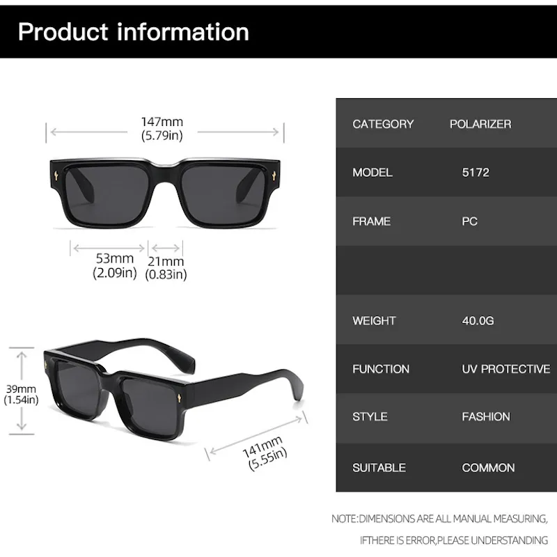 CB Oversized Square Sunglasses Men Retro Steampunk Glasses With Side Shields Extra Large Vintage Gothic Goggles Y2k_voghion.com