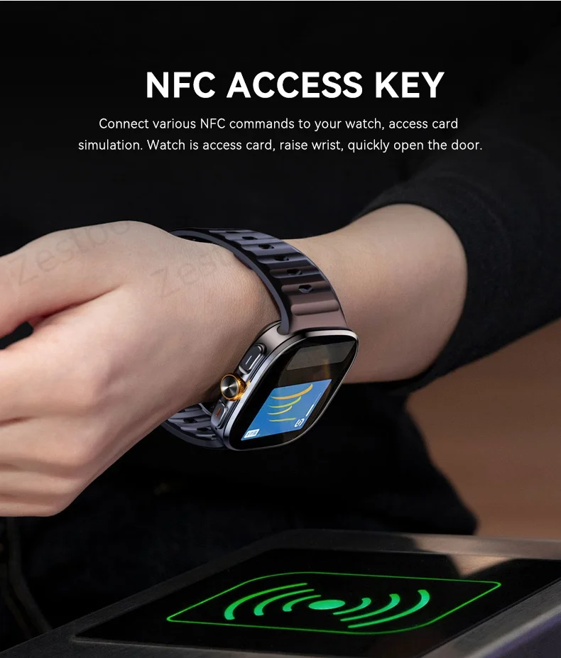 M99 Smartwatch Mit Amoled Display Und Drehbarer Kamera Android_voghion.com