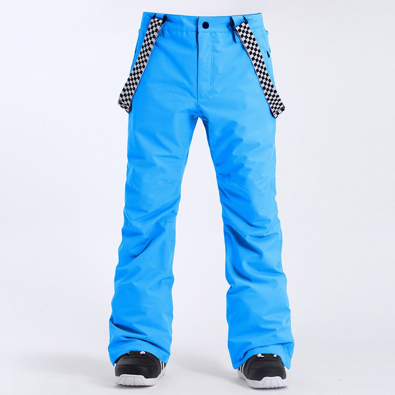 Ski Men's overalls windproof waterproof thick warm adult single and double board sports outdoor ski pants_voghion.com