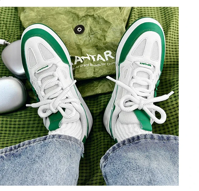 High Quality Running For Men Breathable Sport Shoes Skateboard Comfy Male Footwear Chunky Casual Sneakers Tenis_voghion.com