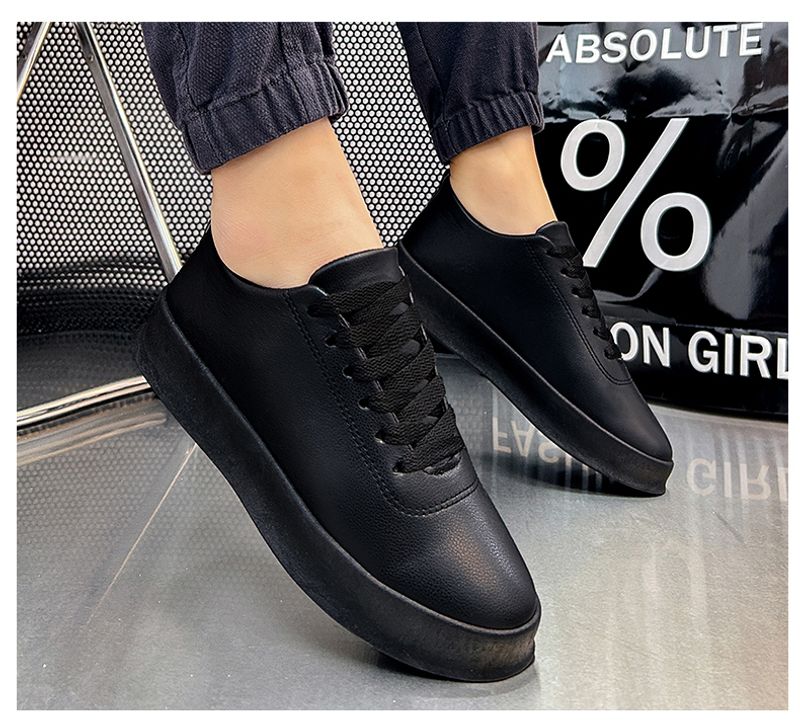 Herren 2024 neue Herbstsport Casual Board atmungsaktive koreanische Version dicke Sohle erhöhen kleine weiße Flutschuhe_voghion.com