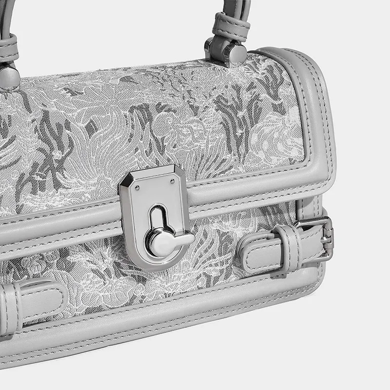 Schultertasche Und Handtasche Für Damen Mit Stickerei Design_voghion.com