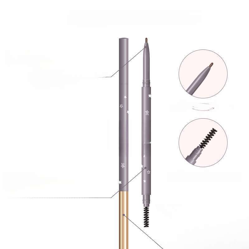 Automatisch rotierender Augenbrauenstift mit zwei Enden_voghion.com