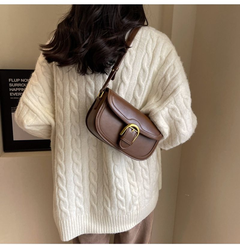 2024 Neue High-End-Modetasche Retro-Stil, vielseitige Satteltasche den Pendeerkehr für Damen, trendige, lässige_voghion.com