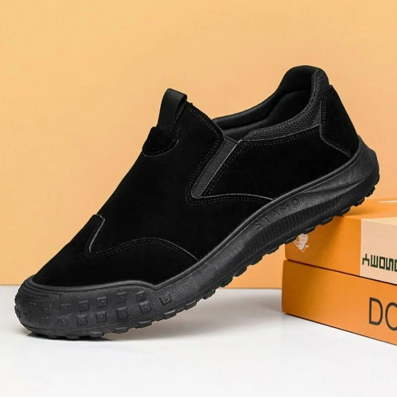 Lässige Turnschuhe Bequeme flache Slipper Atmungsaktive Herren-Fahrschuhe 2024 Neue Sportschuhe für Männer Atillas Hombre_voghion.com
