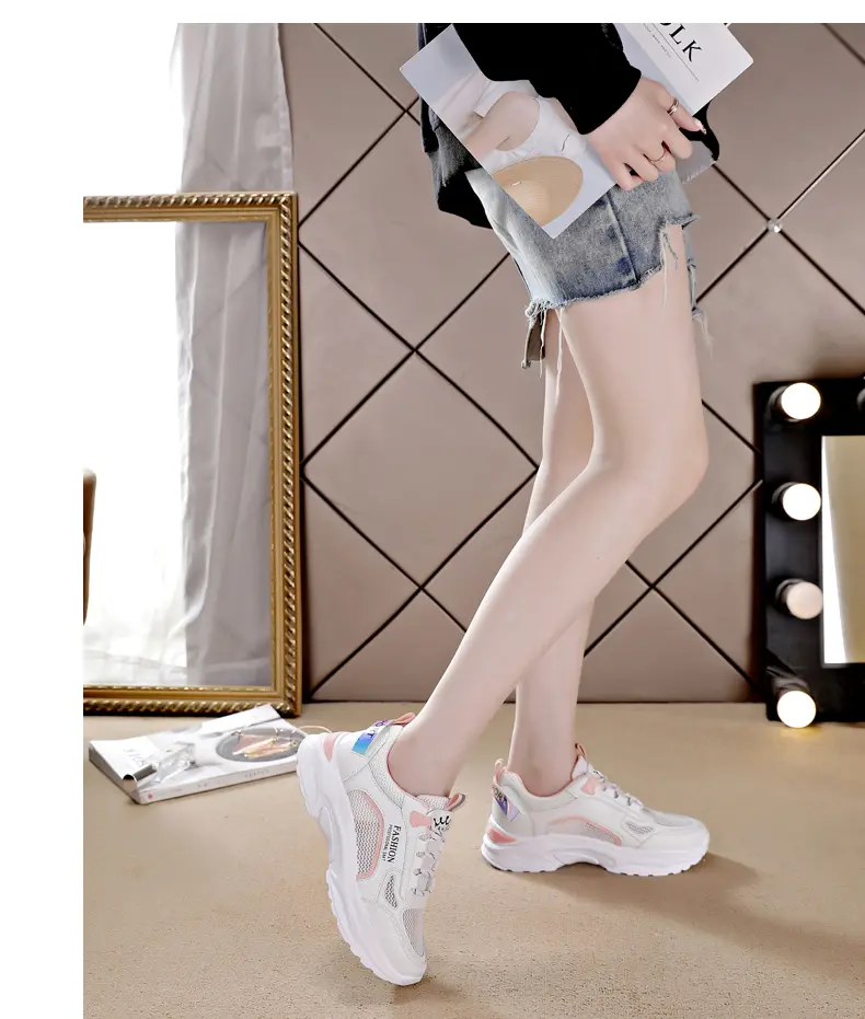 Chaussures décontractées polyvalentes et tendance pour femmes_voghion.com