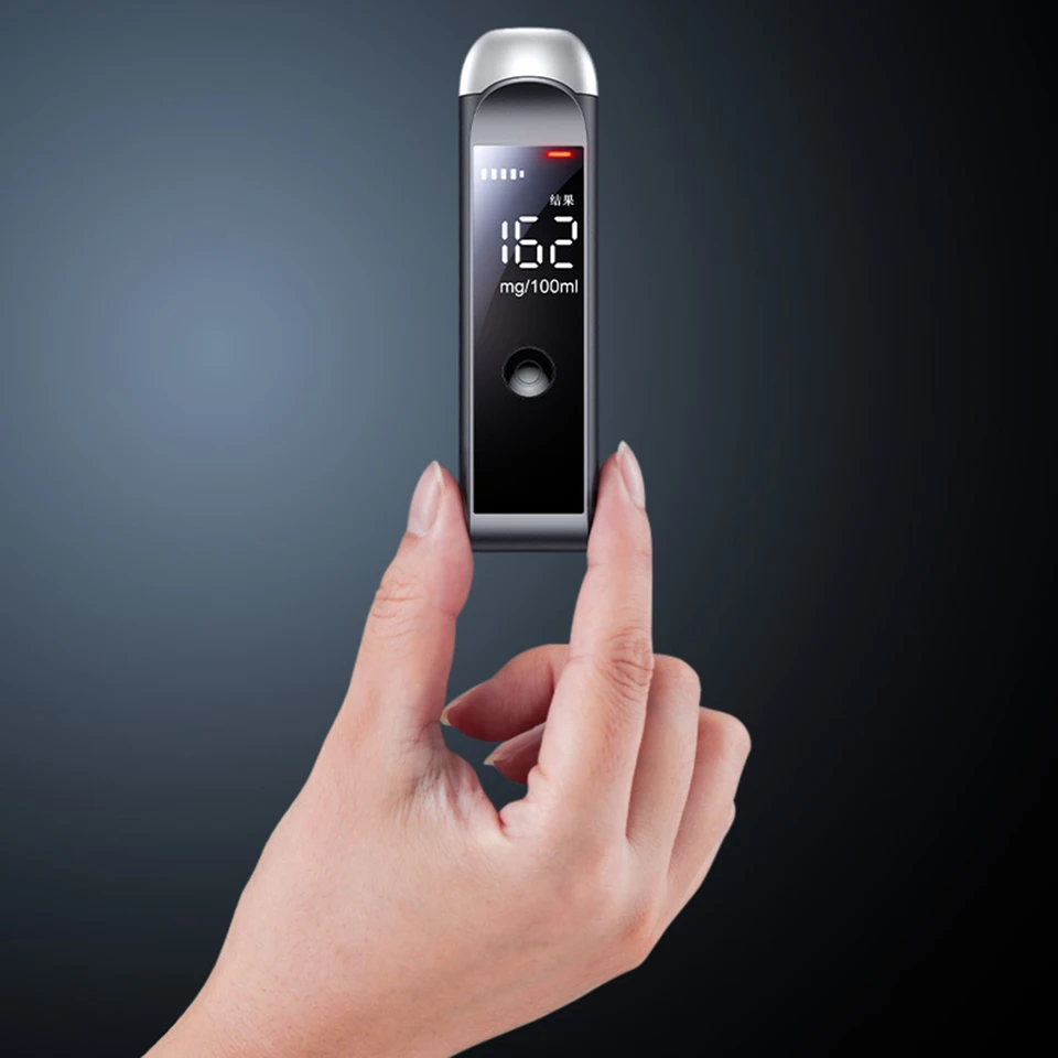 Portable Alcohol Breathalyzer High Sensitivity Breath Tester_voghion.com