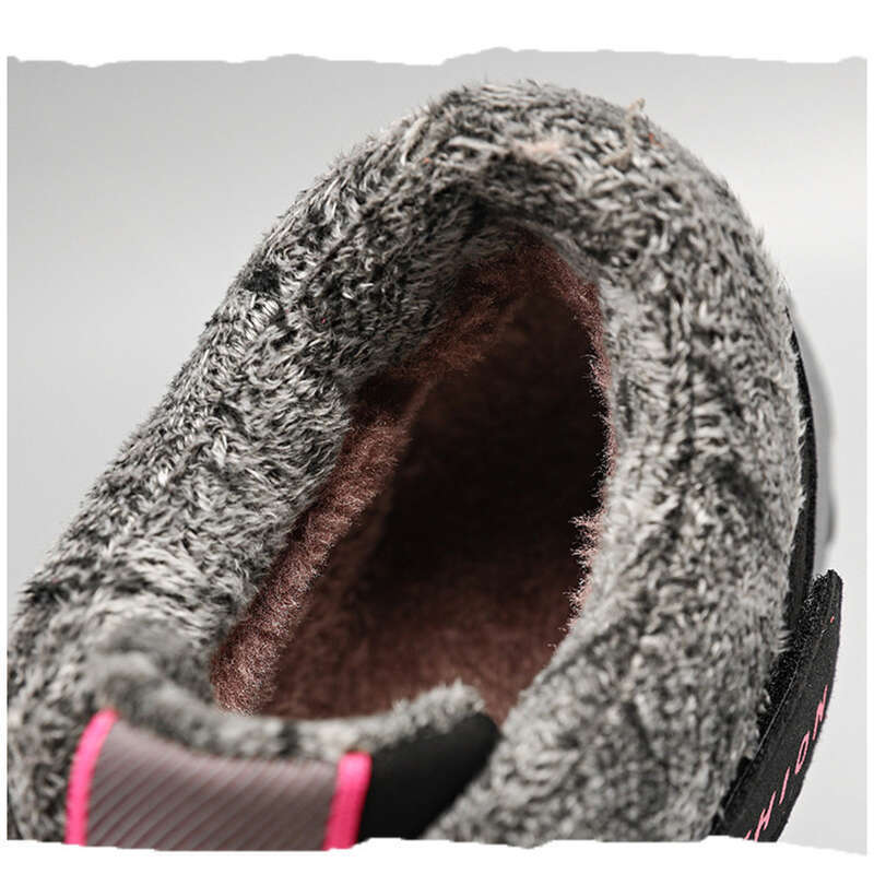 Neue Schneestiefel mit Samt, warm, große, leichte Freizeitschuhe für Damen im Freien_voghion.com