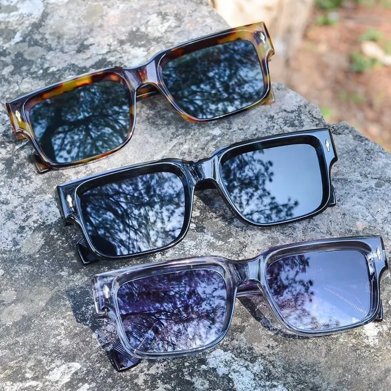 CB Oversized Square Sunglasses Men Retro Steampunk Glasses With Side Shields Extra Large Vintage Gothic Goggles Y2k_voghion.com