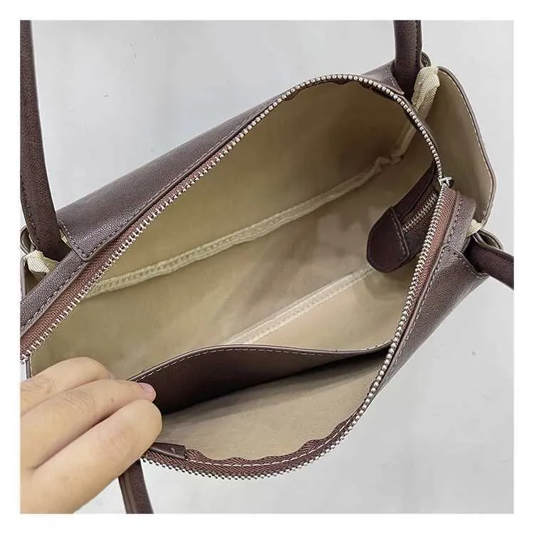 Women's Shoulder Bag Handbag Textured Suede Pu Leather Versatile_voghion.com