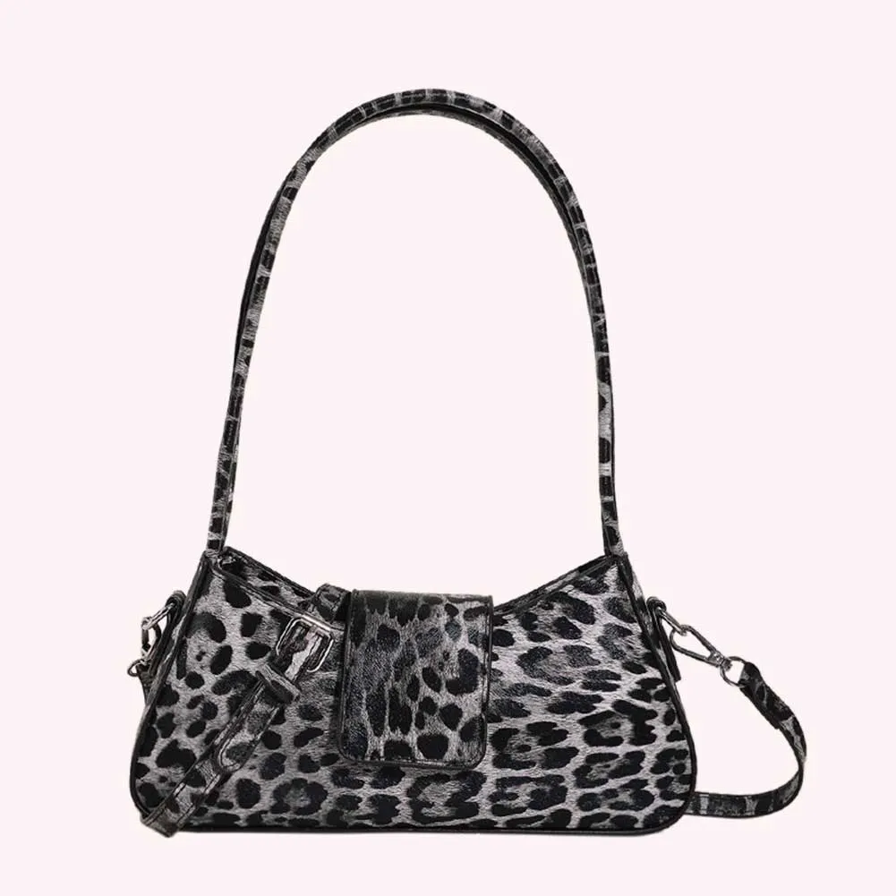 Frauen Mode Sexy Leopard Design Satchel Tote Handtasche Unterarm Frau Party Kupplung Geldbörse Schulter Abendessen Tasche_voghion.com