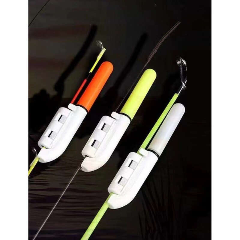 Anzuelo mordedor, cambio de color, luz electrónica intermitente, lanzamiento de rocas desde balsa, pesca salvaje manual, caña nocturna marina, luz_voghion.com