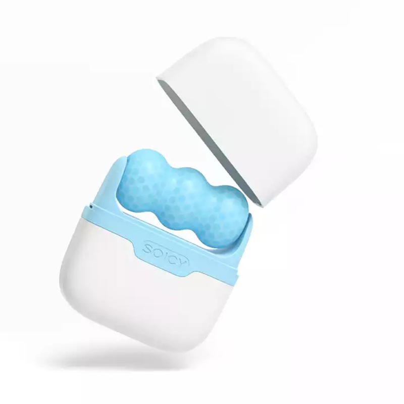 Nei Äisroller Soicy S30 Hautkillend Gesiichtsroller W V Wellenhaut Entspannung Spannungsmassagegerät mat Schutzkëscht_voghion.com