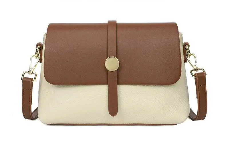 Kleine schoudertas van echt leer messenger tas voor dames_voghion.com
