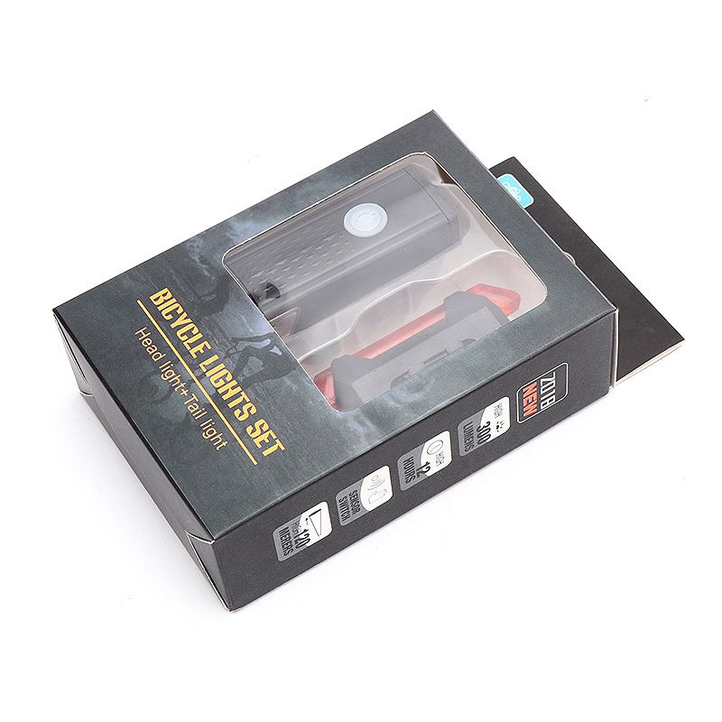 Éjszakai kerékpározáshoz, USB töltés, Nagy fényerejű világítás, Hegyi kerékpár szett lámpák, 2255 fényszórók_voghion.com