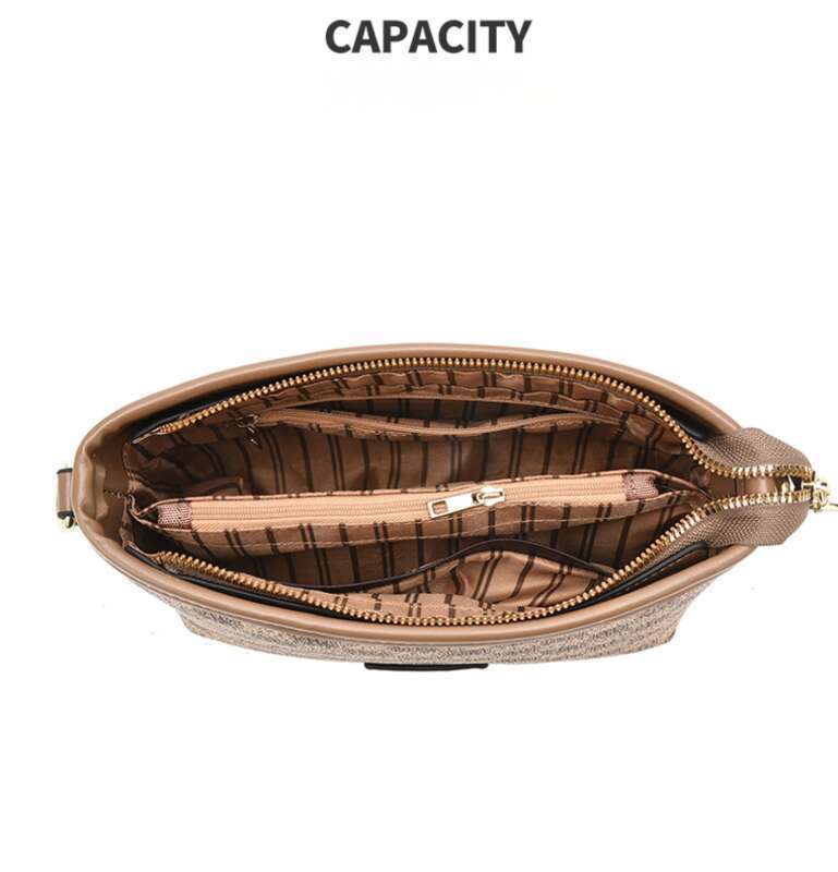 Taske Kvinde 2025 Ny Senior Sense Dame Skuldertaske Crossbody Taske Afslappet Mode Lille Firkantet Taske Dumpling Taske Kvinde Taske_voghion.com