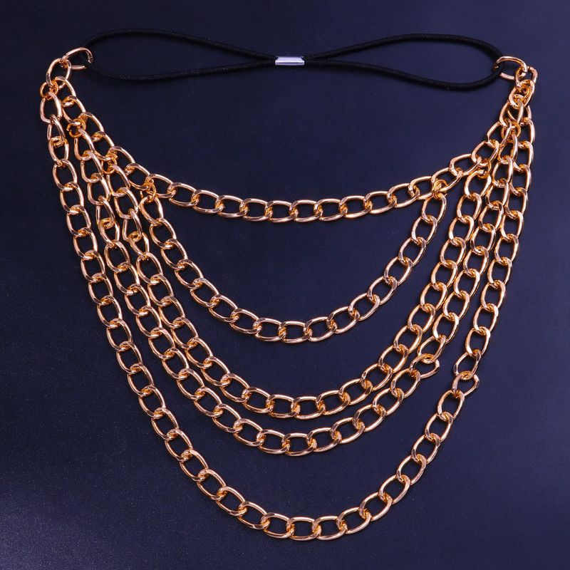 trend Multi-layer Titanium Steel Leg Beach Jewelry Personalized Nightclub Sexy Body Chain_voghion.com