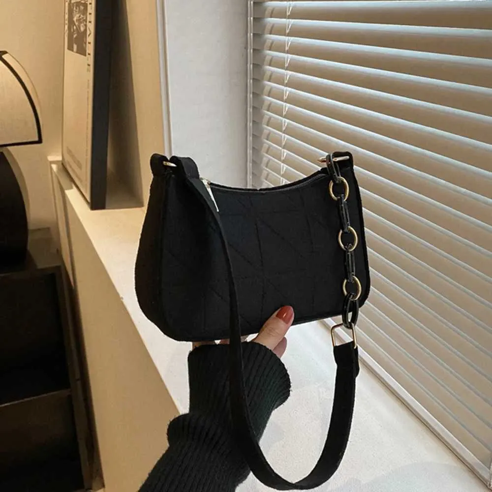 Sac de créateur pour femmes, nouvelle tendance de la mode rétro gerie, sac à bandoulière simple, portefeuille léger décontracté automne et hiver_voghion.com