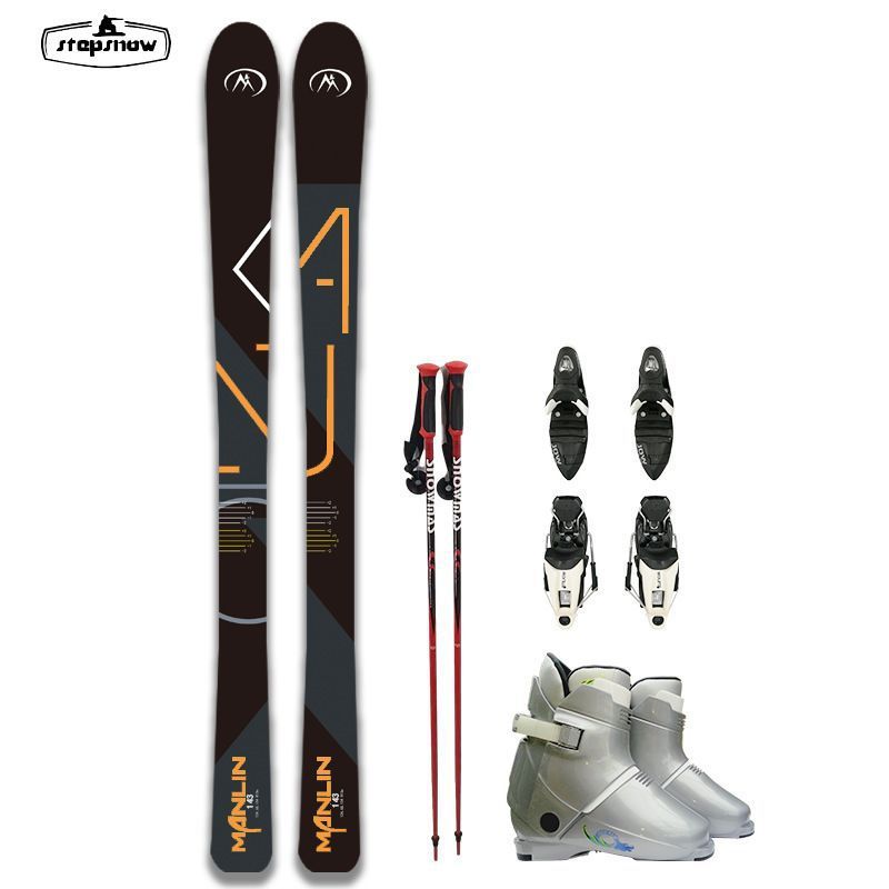 Nowy zestaw narciarski sprzęt dla dorosłych podwójne buty snowboardowe sprzęt śnieżny deska all-round sanki_voghion.com
