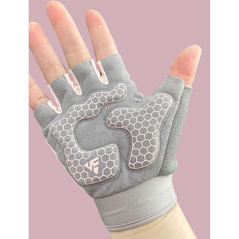 【 Coleção 20000 Pessoas 】 Luvas esportivas de fitness para mulheres e homens, Kettlebells antiderrapantes e com absorção de choque, espessados_voghion.com