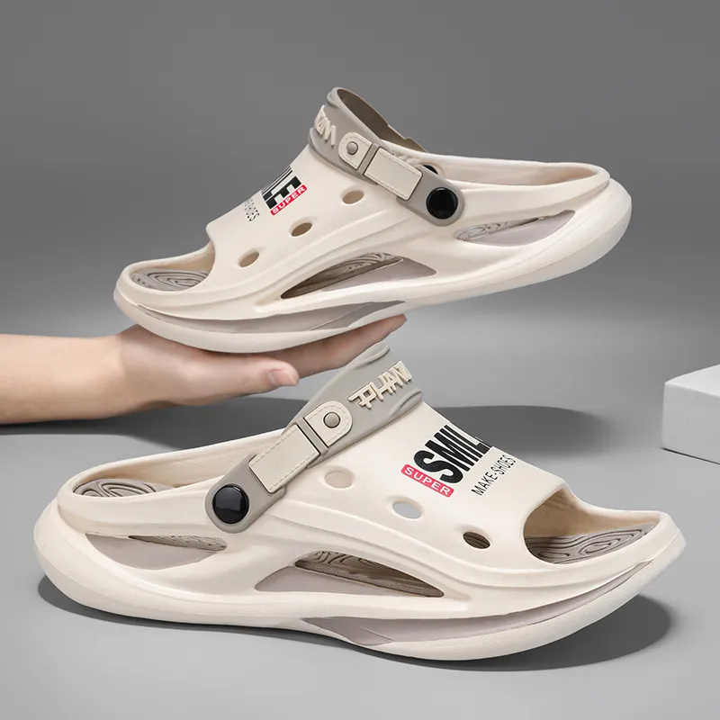Outdoor Slide Clogs For Men And Women Comfortable Soft Sole Sandals_voghion.com