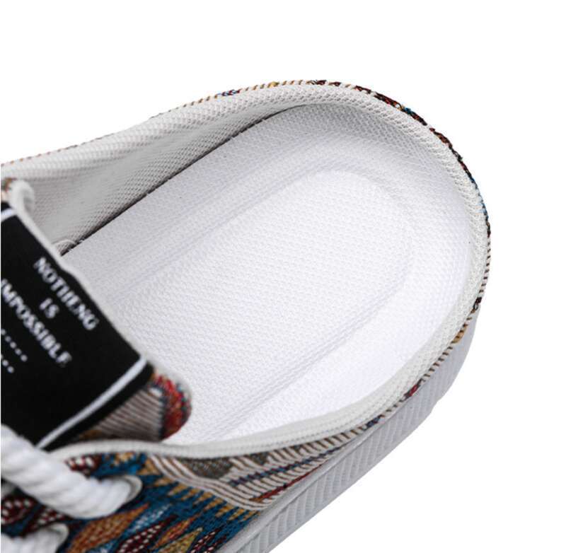 Men Casual Slip-on Fashion Comfort Flat Bottom Trendy Printing Canvas Versatile Designer Shoes Multi Color Free Shipping_voghion.com
