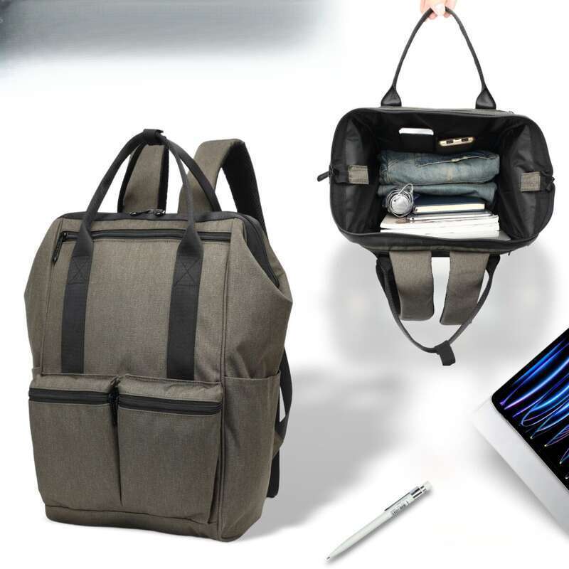 Men's Oxford Cloth Backpack, Splash-proof, Wear-resistant,suitable For High-value Male College Students_voghion.com