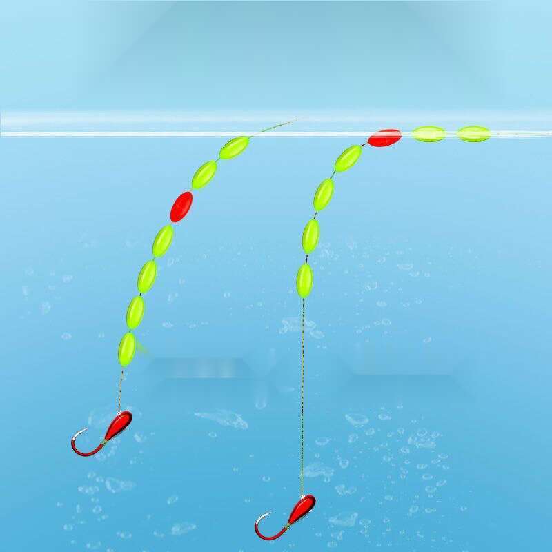 Seven Star Float Mil conjuntos de ganchos amarrados no céu, pesca selvagem tradicional, linha principal de alta sensibilidade, pesca finalizada_voghion.com