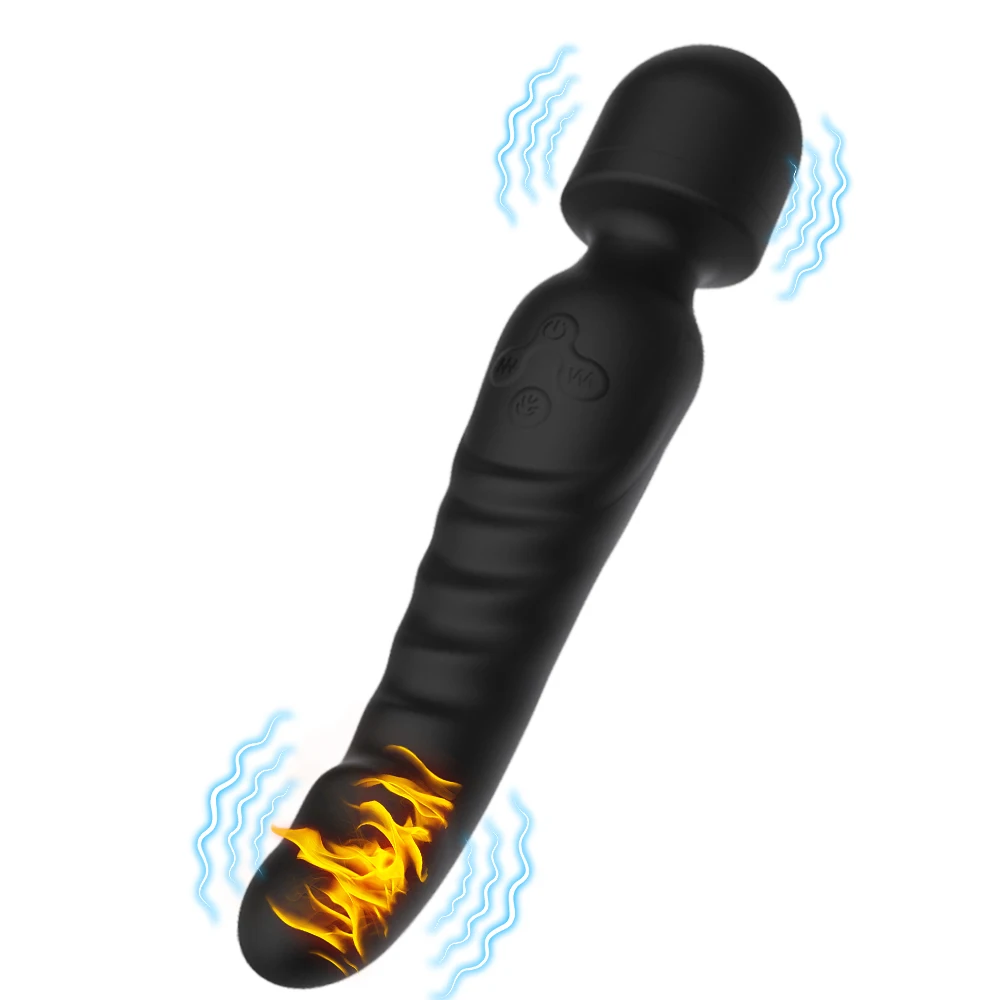 Powerful Magic Wand Vibrator For Women G Spot Clitoris Stimulator_voghion.com