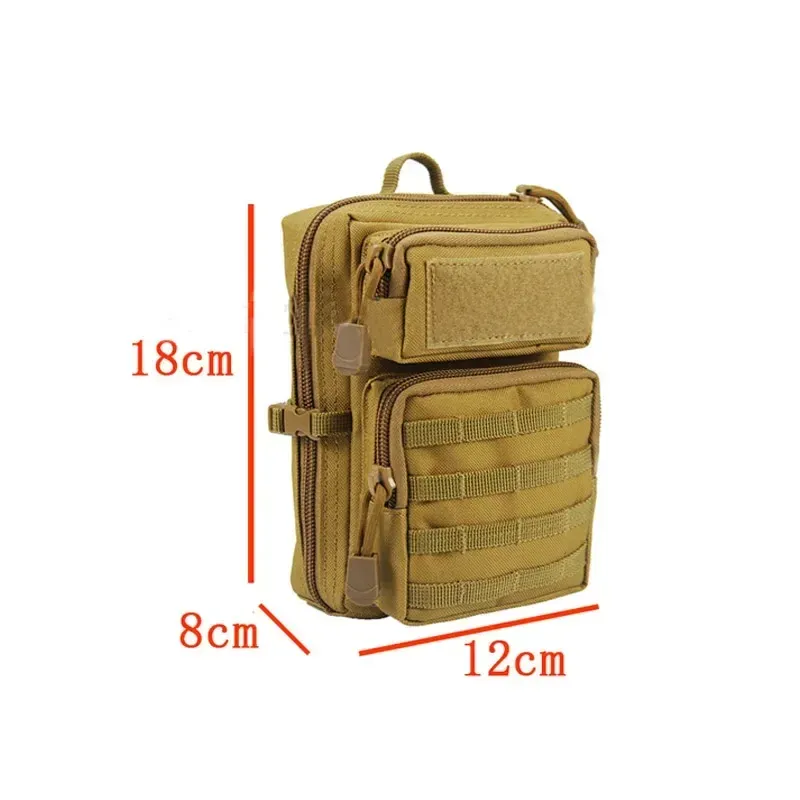 Multifunction Pouch Holster Molle Hip Waist Bag Wallet Purse Phone Case Camping Hiking Bags Hunting Pack_voghion.com