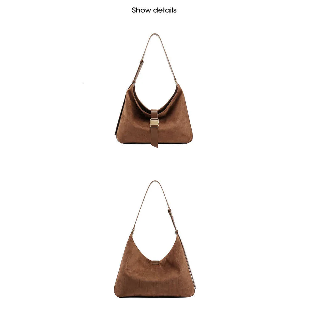 LA FESTIN Original Tote Grande Capacité Épaule Bandoulière Nouveau 2023 Femmes Daim Dames Sac Messager En Cuir_voghion.com