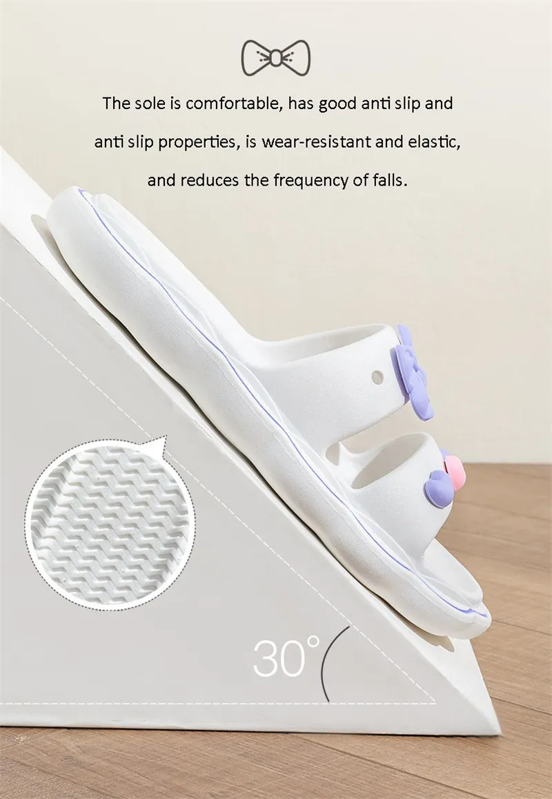 Women's Home Slippers Solid Colour Breathable Soft Thick Sole_voghion.com