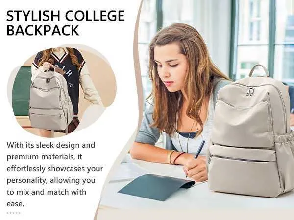 Nylon Rucksack Für Damen Und Herren Leichter Reiserucksack_voghion.com