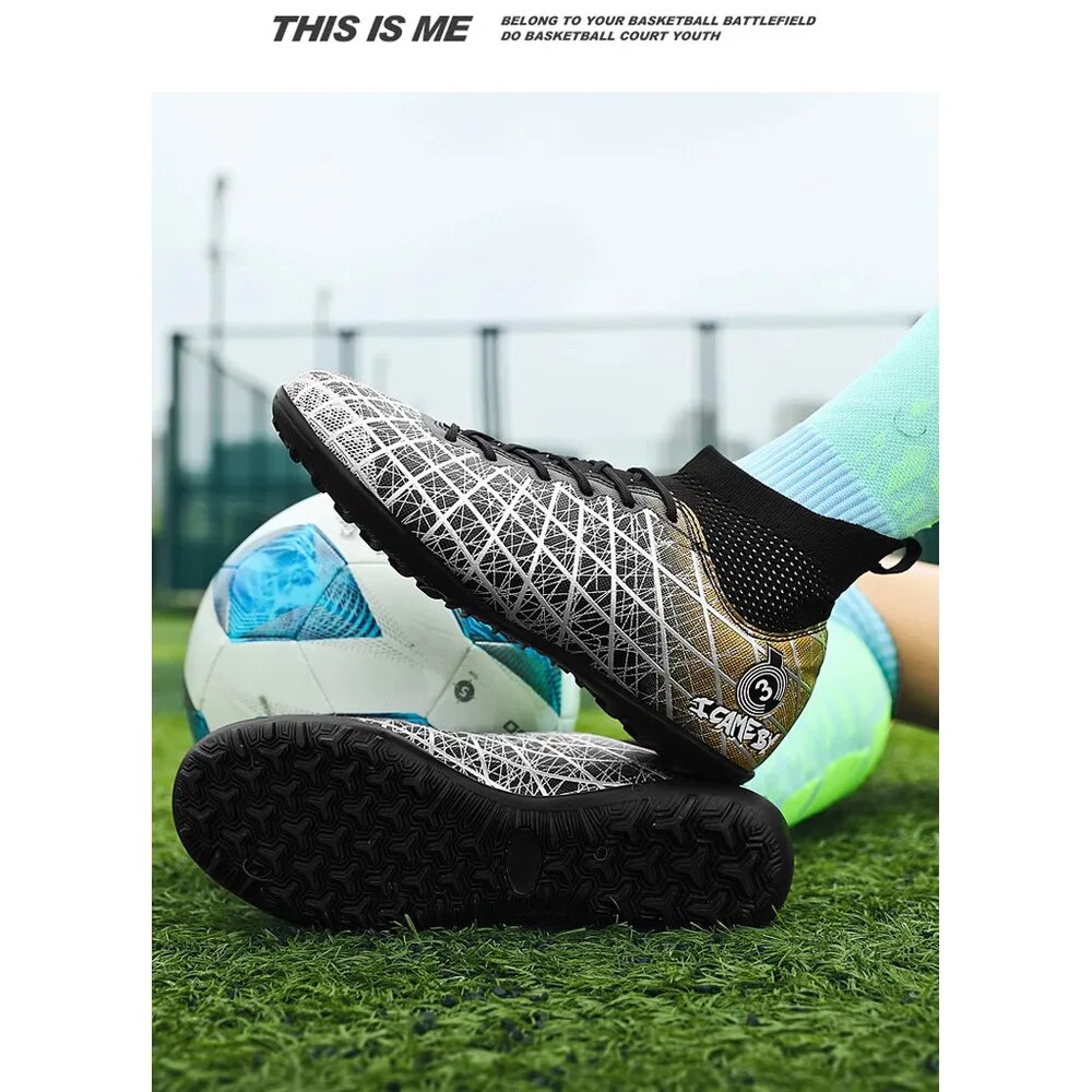 Professional Unisex Soccer Shoes Men Women Football Boots Training Sport Footwear Match Sneakers Non-slip Drop Shipping_voghion.com