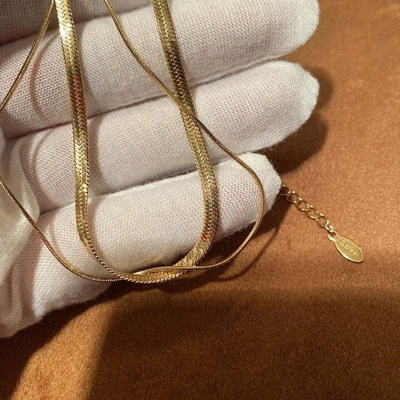 Chains Classical Multilayer Necklace Woman Party Gift Fashion Jewelry_voghion.com